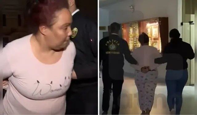 Keillys Arymar Aguilera Meneses se encuentra detenida en la sede de la Dirincri. Foto: Composición LR/Latina. Keillys Arymar Aguilera Meneses se encuentra detenida en la sede de la Dirincri. Foto: Composición LR/Latina.