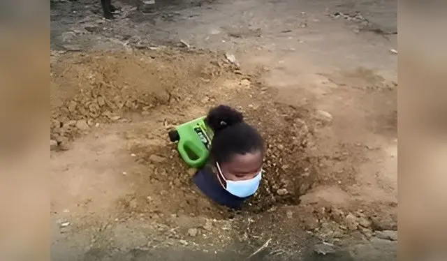 Mujer fue enterrada “viva” en Colombia. Foto: difusión Mujer fue enterrada “viva” en Colombia. Foto: difusión