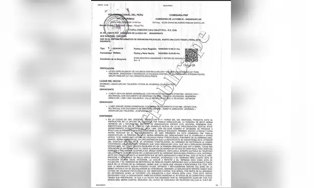 Hermana de la autoridad provincial lo denunció tras ser agredida por el alcalde, su madre y hermana. Foto: La República.   