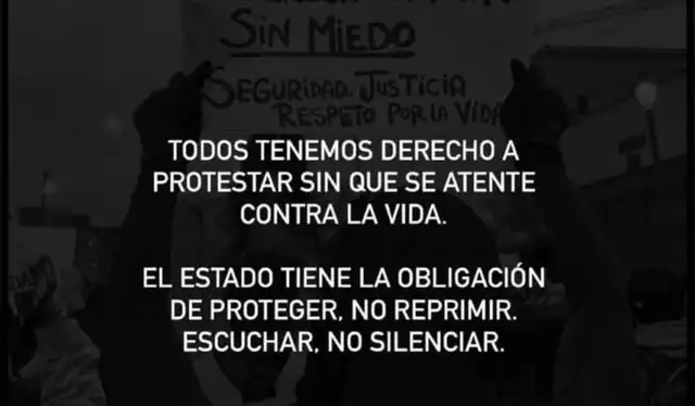  Uno de los tantos mensajes que publicó Janick Maceta en su cuenta personal de Instagram sobre la situación actual del país. Foto: IG - Janick Maceta   
