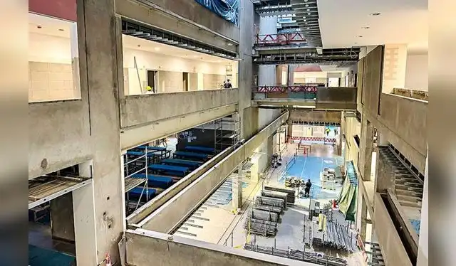 El Hospital María Reiche de Marcona de Ica cuenta con un avance al 19%. Foto: El Peruano El Hospital María Reiche de Marcona de Ica cuenta con un avance al 19%. Foto: El Peruano