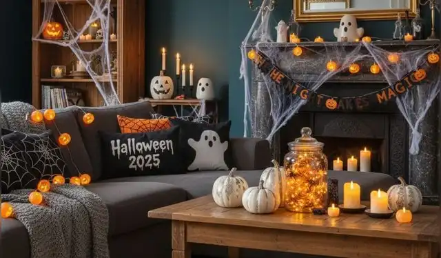  Ideas para decoración de Halloween 2025. Foto: Gemini   