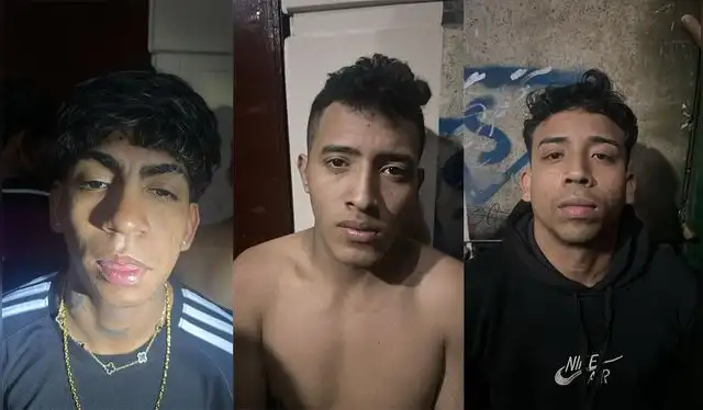  Detenidos durante el megaoperativo en La Victoria. Foto: difusión   