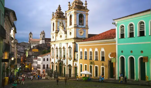 Pelourinho simboliza la mezcla afrobrasileña en el casco histórico de Salvador de Bahía. Foto: Adobe Stock. Pelourinho simboliza la mezcla afrobrasileña en el casco histórico de Salvador de Bahía. Foto: Adobe Stock.