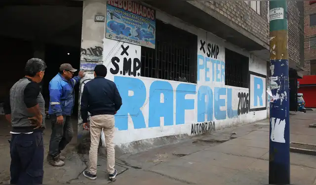  Pintas fueron hechas en varios puntos de los diferentes distritos limeños. Foto: Carlos Felix, La República    