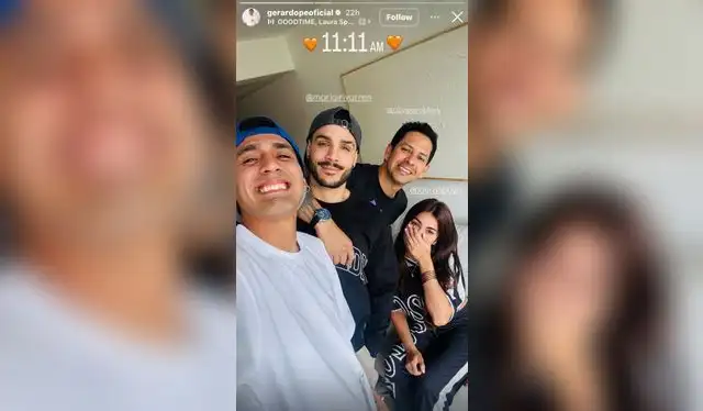  Fotografía grupal del equipo de 'Good Time'. | <strong>Foto: </strong>Instagram Gerardo Pe 