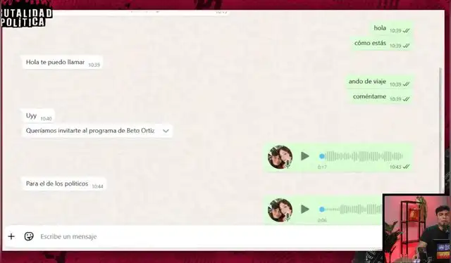 Producción de 'EVDLV' lo contactó. Foto: Brutalidad Política/YouTube   