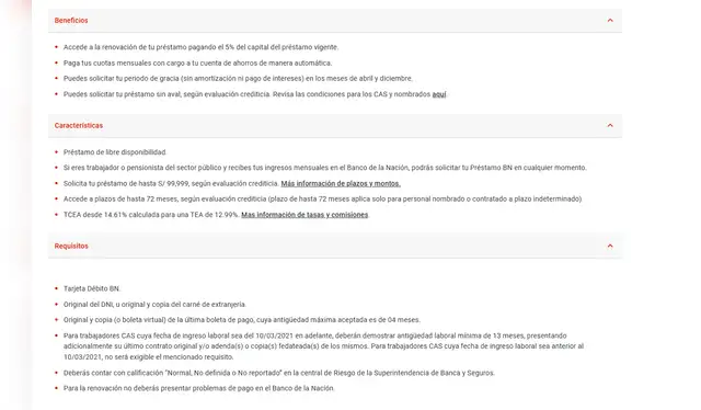 Esto es lo que tienes que saber para poder acceder al préstamo de S/99.999. Foto: BN Esto es lo que tienes que saber para poder acceder al préstamo de S/99.999. Foto: BN