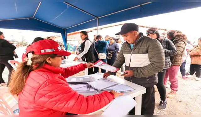 La campaña beneficiará a 14.688 familias de todo el Perú. Foto: gob.pe La campaña beneficiará a 14.688 familias de todo el Perú. Foto: gob.pe