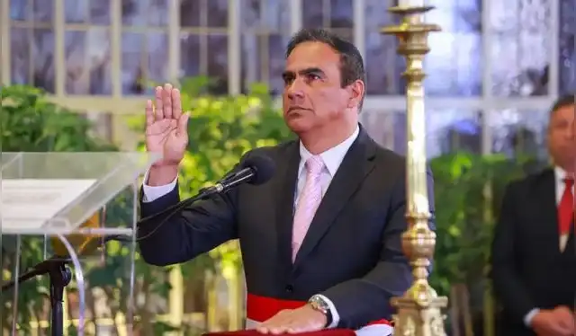 Óscar Fernández, ministro de Trabajo del gobierno de José Jerí.