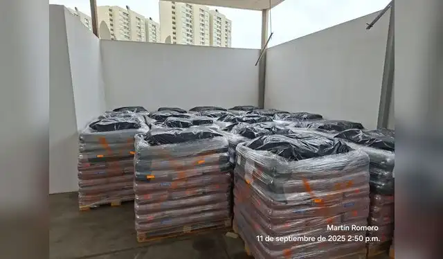 Material para reforzar la seguridad. Foto: Martín Romero Material para reforzar la seguridad. Foto: Martín Romero