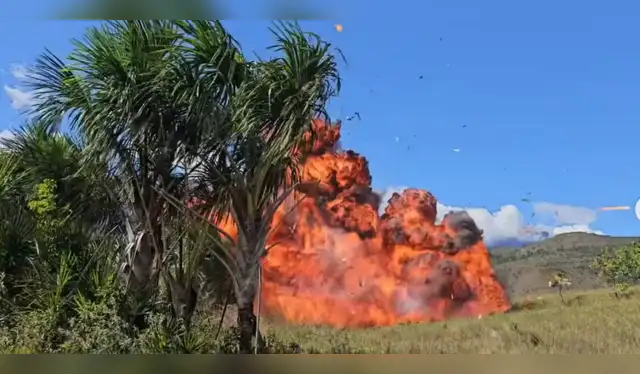 La Fuerza Armada Nacional Bolivariana (FANB) de Venezuela interceptó y destruyó una avioneta Cessna 210. Foto: Instagram La Fuerza Armada Nacional Bolivariana (FANB) de Venezuela interceptó y destruyó una avioneta Cessna 210. Foto: Instagram