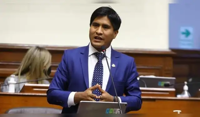 Wilson Soto es congresista de la República, representando a&nbsp;Huancavelica. Foto: Congreso    