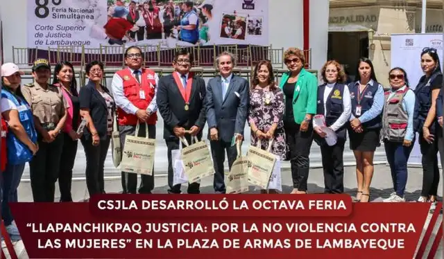  La Corte Superior de Justicia reafirmó su compromiso con la prevención de la violencia y la justicia accesible. Fuente: Difusión.   