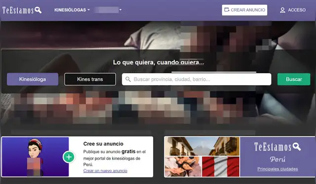  Cualquier usuarios, incluso menores de edad, pueden acceder a la web. Créditos: composición LR.<br><br>    