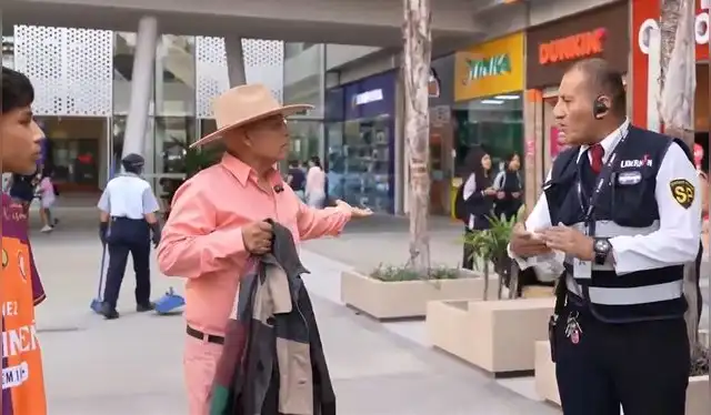 Incidente quedó grabado. Foto: Kick Incidente quedó grabado. Foto: Kick