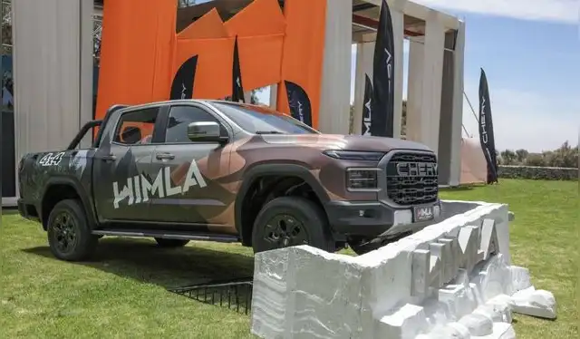  <em>Chery HIMLA llega con un motor turbodiésel y gran capacidad de carga. Fuente: Difusión.</em>    