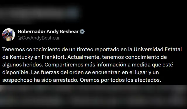 Foto: Andy Beshear (X)   