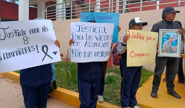 Deudos exigen justicia para las víctimas de Huancané. Créditos: Cinthia Alvarez / La República.<br><br> Deudos exigen justicia para las víctimas de Huancané. Créditos: Cinthia Alvarez / La República.<br><br>