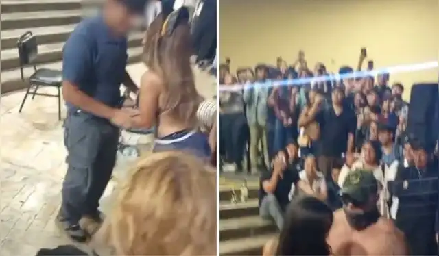 Presencia de strippers en actividad autorizada en las instalaciones de UNMSM ha generado controversia entre estudiantes. Foto: Composición LR. Presencia de strippers en actividad autorizada en las instalaciones de UNMSM ha generado controversia entre estudiantes. Foto: Composición LR.