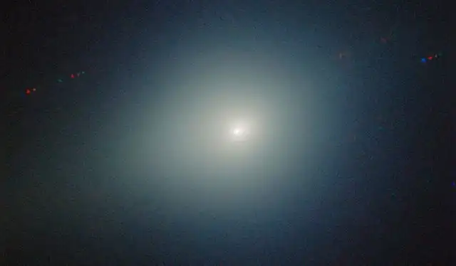 Tras observar el cometa con varios filtros se descubrió que brilla con un verde mucho más intenso que hace varios meses. Foto: Gemini North/NSF NOIRLab Tras observar el cometa con varios filtros se descubrió que brilla con un verde mucho más intenso que hace varios meses. Foto: Gemini North/NSF NOIRLab