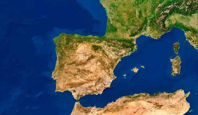 La península ibérica es una región que comprende España y Portugal. Foto: Data Center Market La península ibérica es una región que comprende España y Portugal. Foto: Data Center Market