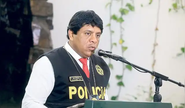 Entre los coroneles promovidos al grado de general figura el jefe de la División Antisecuestros (DIVISE), coronel PNP Franco Moreno Panta. Foto: PNP   