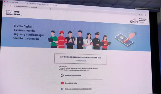 Hay 9.983 ciudadanos inscritos para participar de voto digital en las próximas elecciones 2026. Foto: Sebastián Blanco, La República Hay 9.983 ciudadanos inscritos para participar de voto digital en las próximas elecciones 2026. Foto: Sebastián Blanco, La República