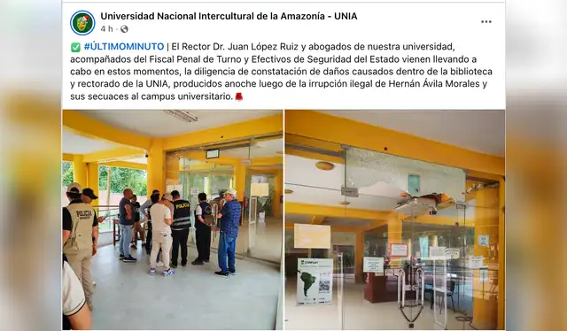 UNIA defiente a  Juan López Ruiz, quien fue separado del cargo por presuntas infracciones a la Ley Universitaria. Rechazan postura de Sunedu.   