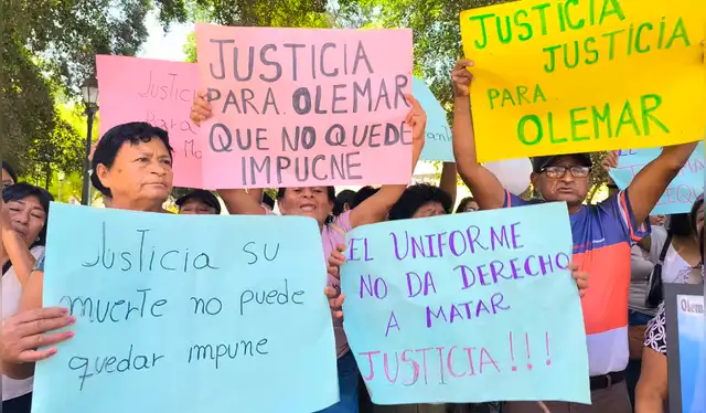  Víctima fue agredida por una decena de personas. Créditos: Almendra Ruesta / La República.<br><br>    