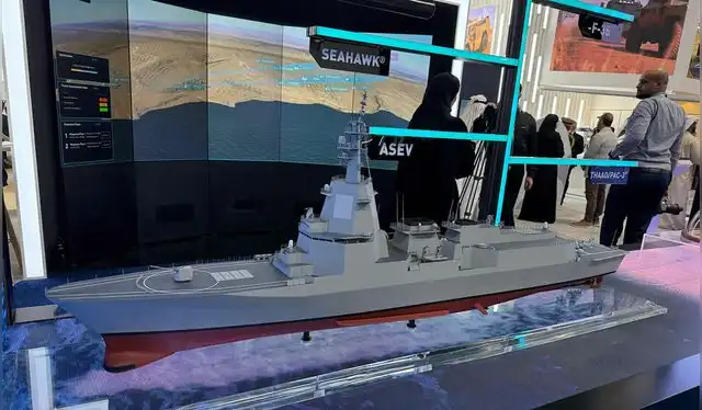 El sistema de láseres inició en 2018 y en 2023 fue presentado el prototipo. Foto: Naval News   