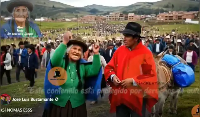 Video viral fue generado con IA. Fuente: Facebook   