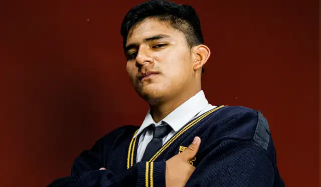 Jean Franco Fabián (17), ingresante a Ingeniería de Software en la UNI. Foto: La República Jean Franco Fabián (17), ingresante a Ingeniería de Software en la UNI. Foto: La República