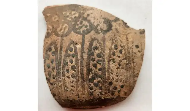  Cerámica finamente elaborada creada por los halafianos. Foto: Yosef Garfinkel   