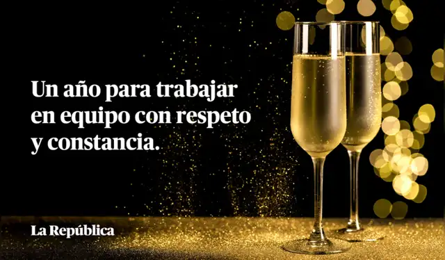  Los mejores saludos para recibir el Año Nuevo 2026. Foto: La República   