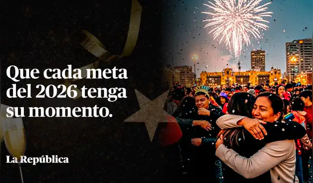  Frase de año nuevo. Foto: composición de Omar Neyra/La República    