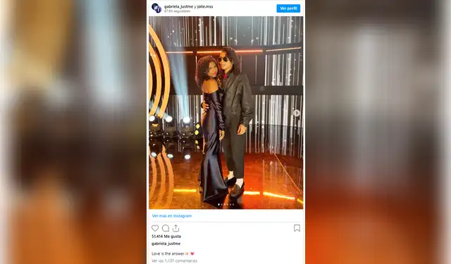  La cercanía entre las imitadoras de Michael Jackson y Whitney Houston han alimentado más los rumores de una posible relación amorosa. Foto: IG - Gabriela_justme   