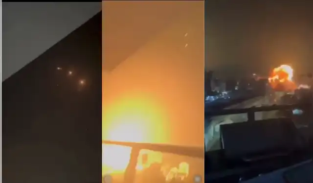 Fotocapturas del video que motivo esta verificación. Fuente: Redes sociales.   