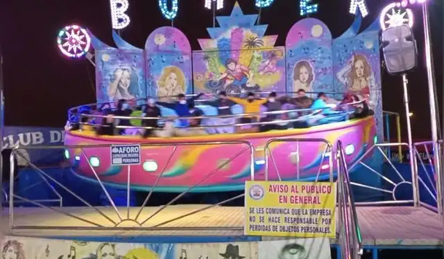  El popular juego tagadá, rebautizado como Bumber, también se encuentra disponible en Pleyling Park. Foto: Pleyling Park/Instagram   