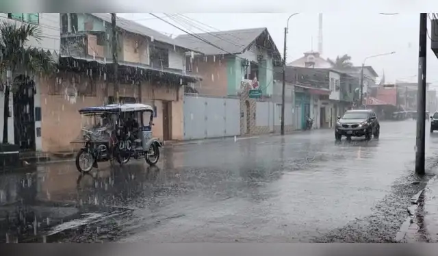 Senamhi insta a la población a tomar sus precauciones. Foto: difusión   
