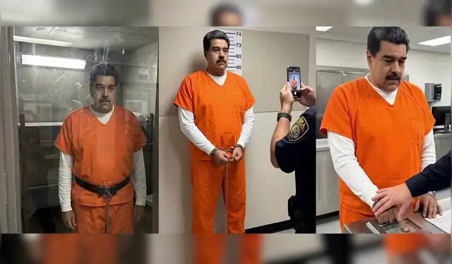 Fotografías de Nicolás Maduro aparentemente en instalaciones de la prisión en Nueva York. | Fotos: Redes sociales Fotografías de Nicolás Maduro aparentemente en instalaciones de la prisión en Nueva York. | Fotos: Redes sociales