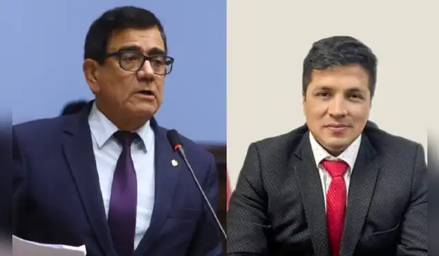  José Williams y Paul Jaimes, de Avanza País y Progresemos.   