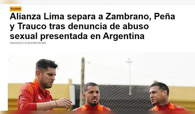 El cuadro aliancista en el ojo de la tormenta por 3 jugadores implicados en un supuesto caso de abuso. <br> El cuadro aliancista en el ojo de la tormenta por 3 jugadores implicados en un supuesto caso de abuso. <br>