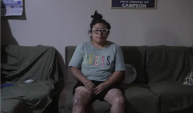  A Lucero García le diagnosticaron depresión crónica luego de la tragedia que vivió. Foto: Marco Cotrina   