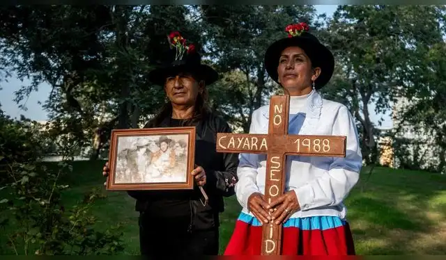 Familiares de las víctimas de Cayara llevan casi 40 años exigiendo justicia. Foto: Asfavitadec    