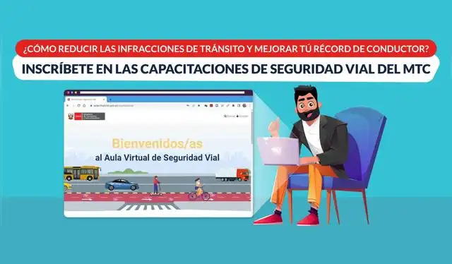 El curso de Seguridad Vial del MTC refuerza el sentido de cuidado y le brinda nuevas herramientas a los conductores en Perú. Foto. MTC   