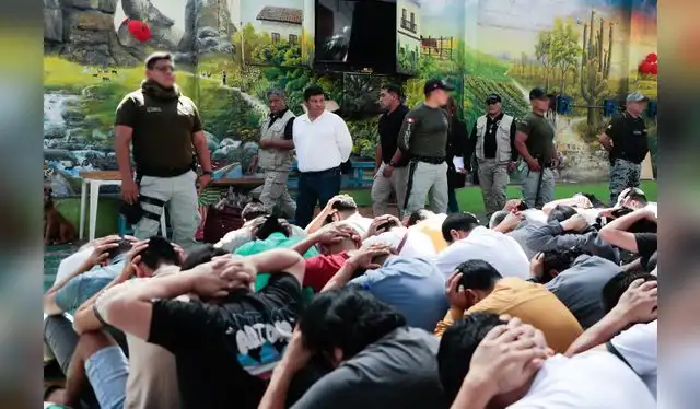 El INPE permite que el Gobierno use los penales como centro de propaganda de su "lucha contra el crimen". El INPE permite que el Gobierno use los penales como centro de propaganda de su "lucha contra el crimen".