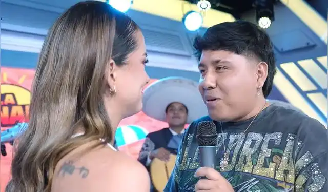 Streamer sorprende a Suheyn Cipriani. Foto: Satélite +    