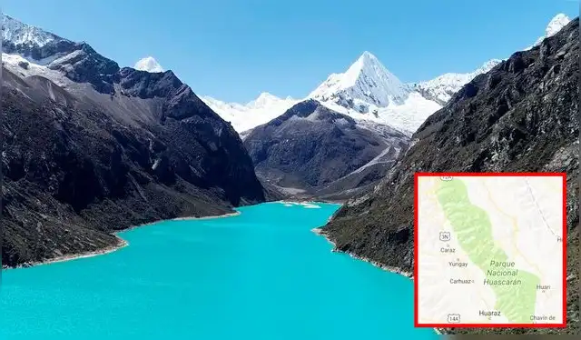  Este parque destaca por su imponente paisaje andino, con 20 picos nevados que superan los 6.000 metros sobre el nivel del mar. Foto: composición LR/ LR   