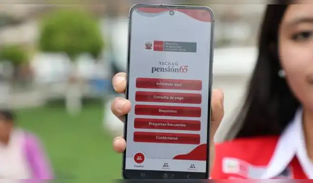  Mediante la app Yachaq se podrá realizar las consultas relacionadas a Pensión 65. Foto: gob.pe   